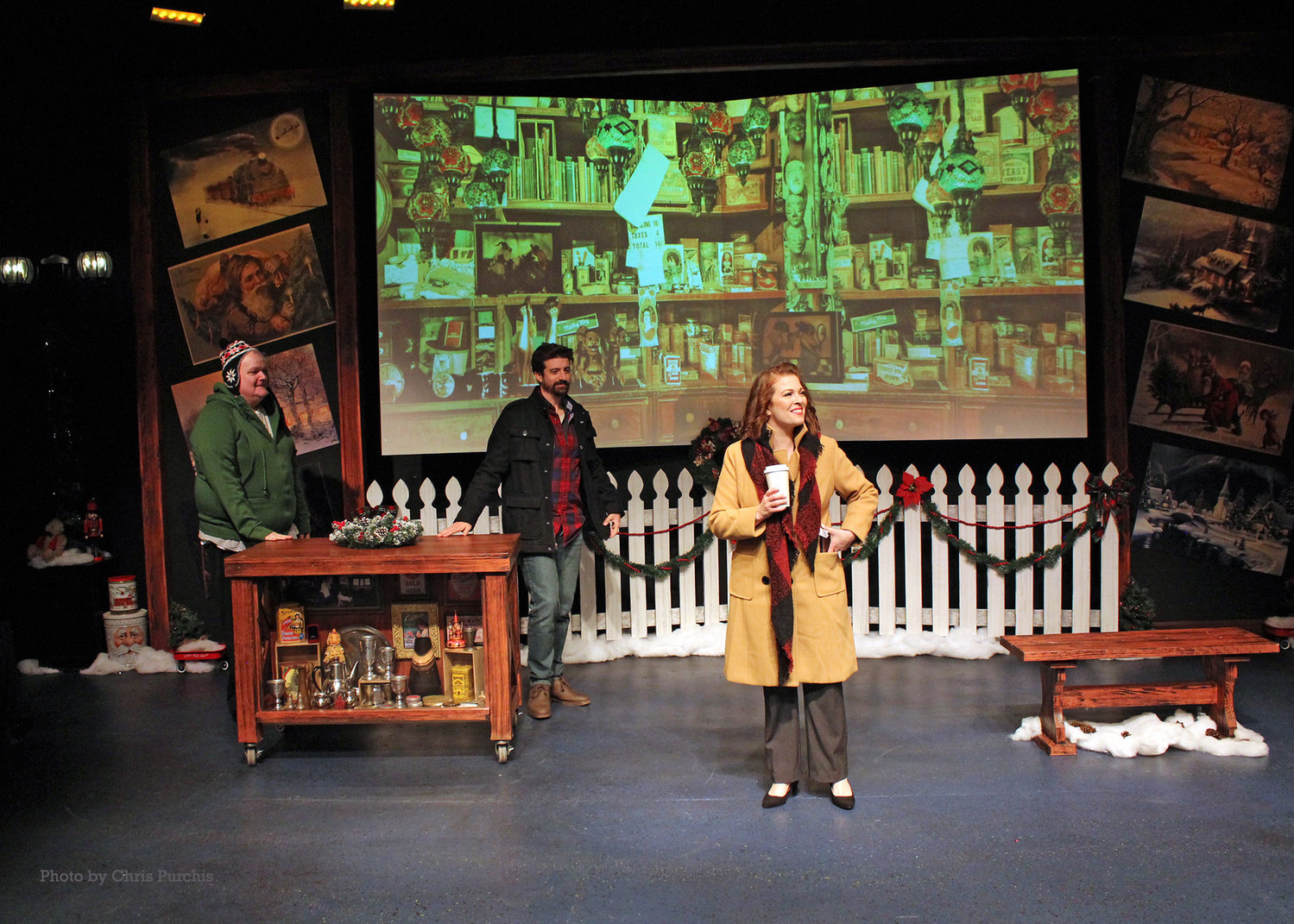 Williamston Theatre production pokes loving fun at holiday movies